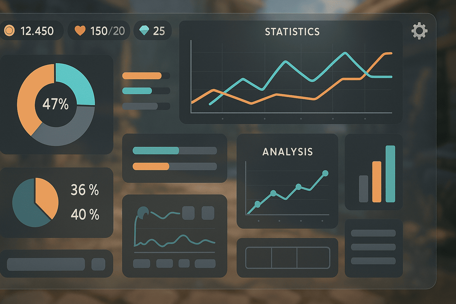 Patrones analíticos en UI de juegos: Creando interfaces intuitivas.